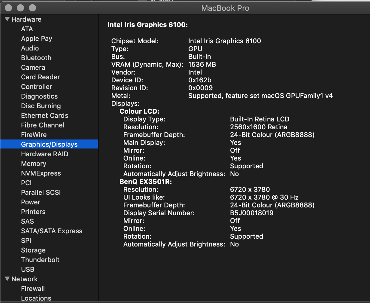 3840 x 1080 resolution driver for mac